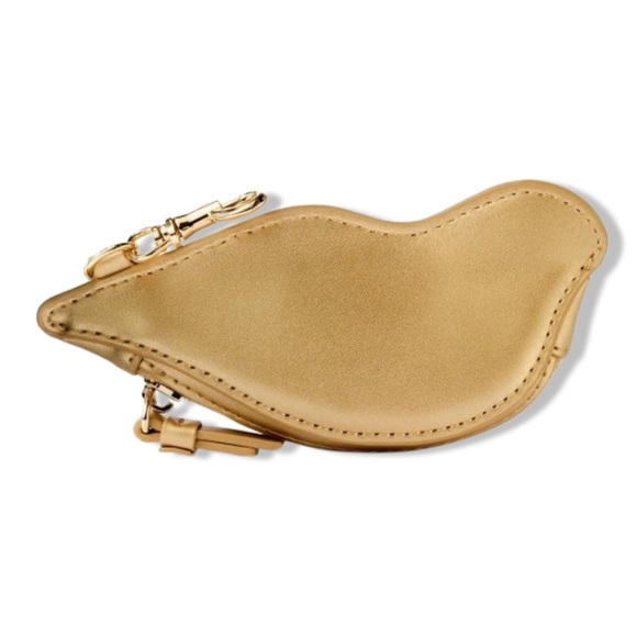 DVF x Target SOLD OUT Limited Edition | The Lips Coin Pouch | Gold - Picture 4 of 6